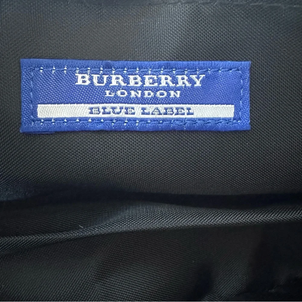 Burberry Blue Label Beige Canvas & Leather Bag - Picture 10 of 10